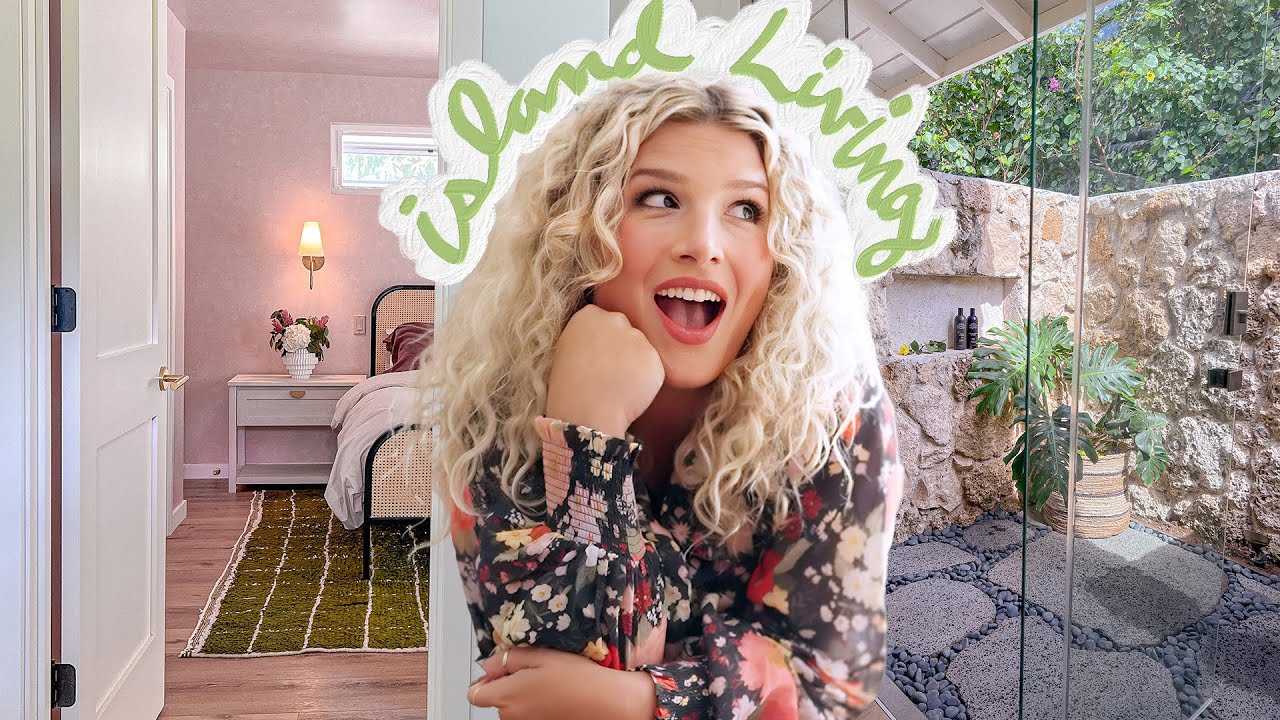 Supersized REVEAL! Our island home bedroom/bathroom suite 🌴