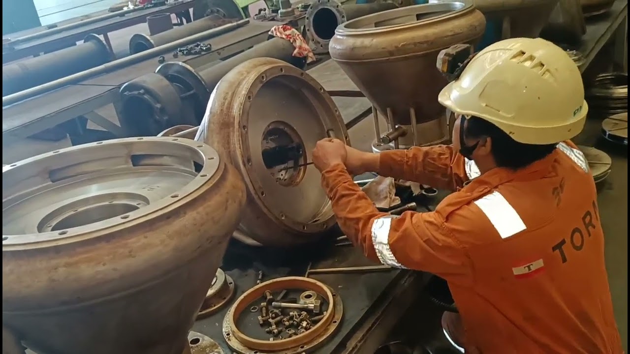 How to dismantle Marflex 200 Cargo pump