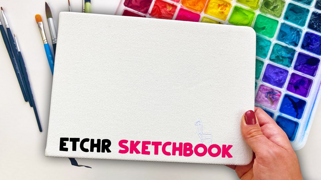 Тестирование скетчбуков, чтобы вам не пришлось этим заниматься — Etchr Mixed Media Sketchbook