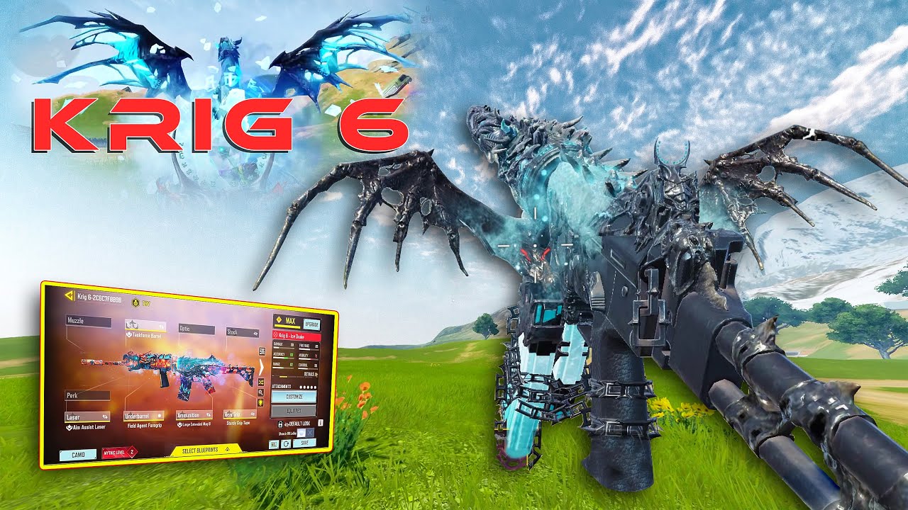 KRIG-6 SPRAY Track Enemy Moves in CLOSE to MID Range | FULL ACTION GAMEPLAY in SOLO vs SQUAD