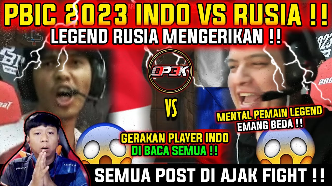 PBIC 2023 RUSIA VS INDO !! LEGEND RUSIA MENGERIKAN !! - POINT BLANK INDONESIA