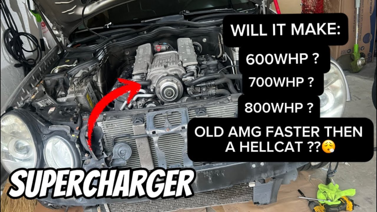 E55 AMG PROJECT: REMOVING FRONT BUMPER AND PREPPING FOR MORE POWER    | Episode 1 