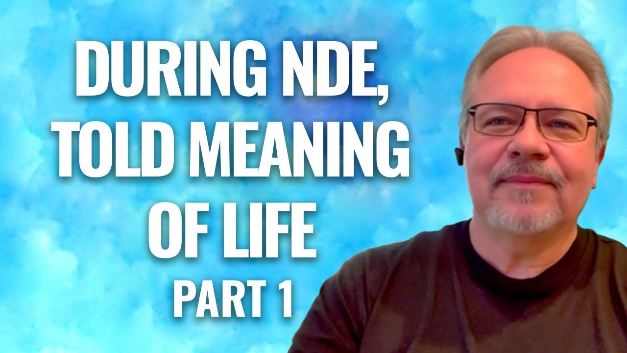 #15 Wayne Morrison gets emotional over God's answer to this question from Near Death Experience, NDE