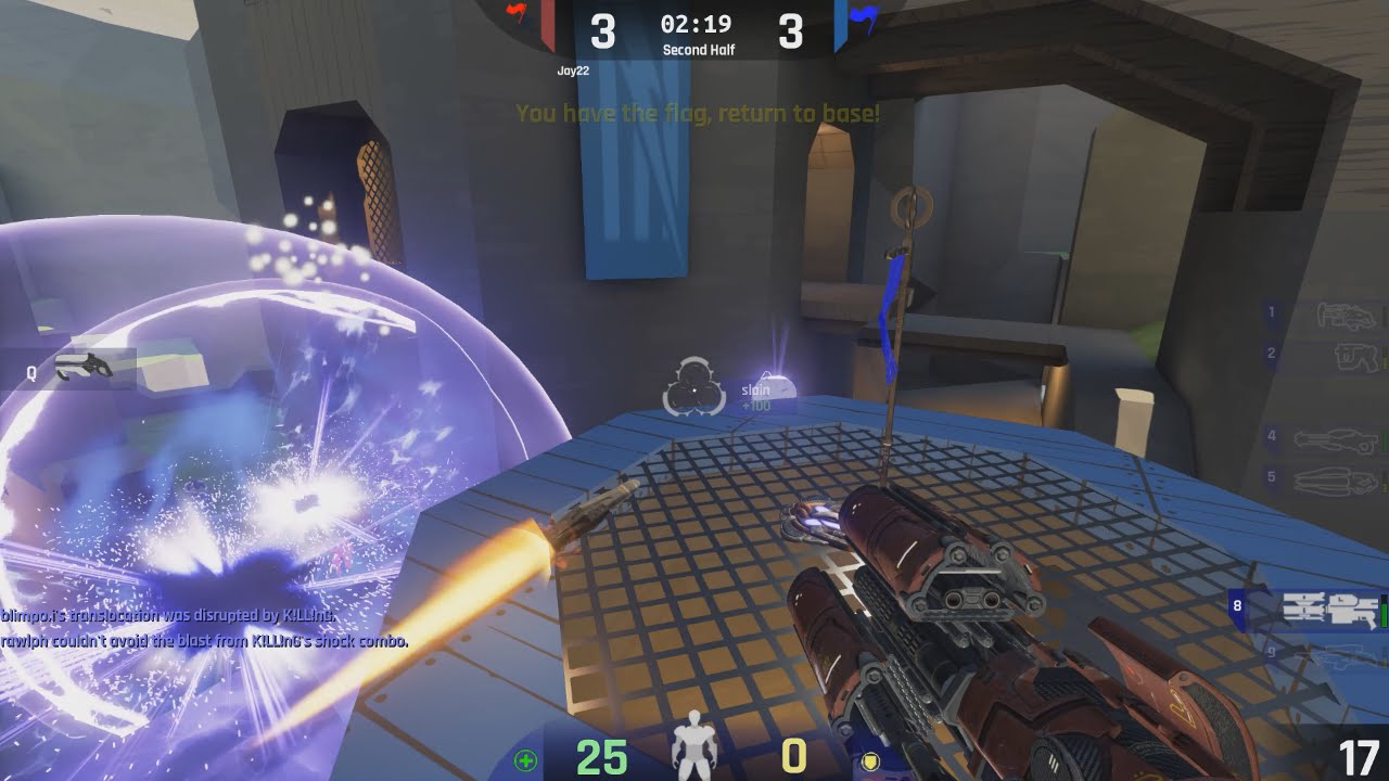 UT4 Pre-Alpha: Some caps from CTF Pugs - Part 4 [HD 1440p] (28/05/2015 Build)