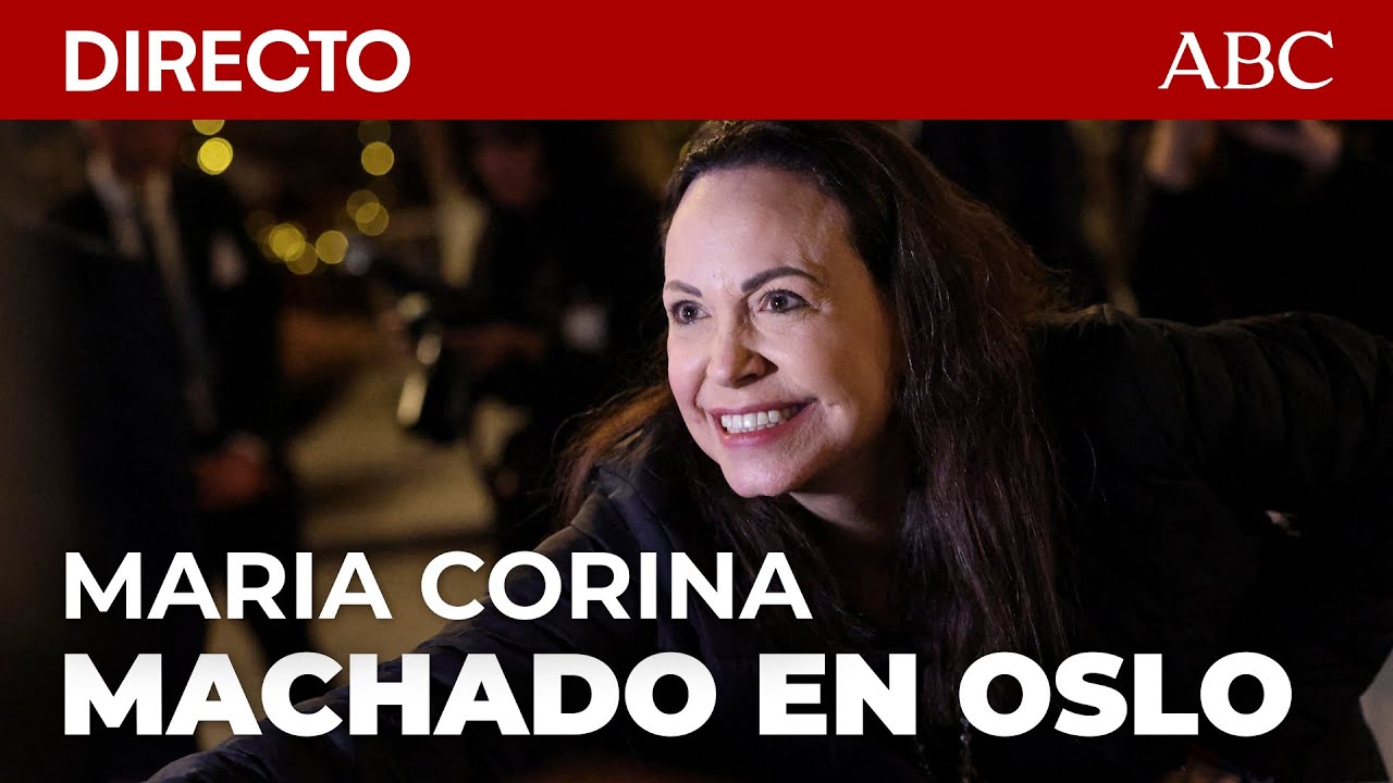 🔴 DIRECTO | Rueda de prensa de MARÍA CORINA MACHADO en su LLEGADA a OSLO