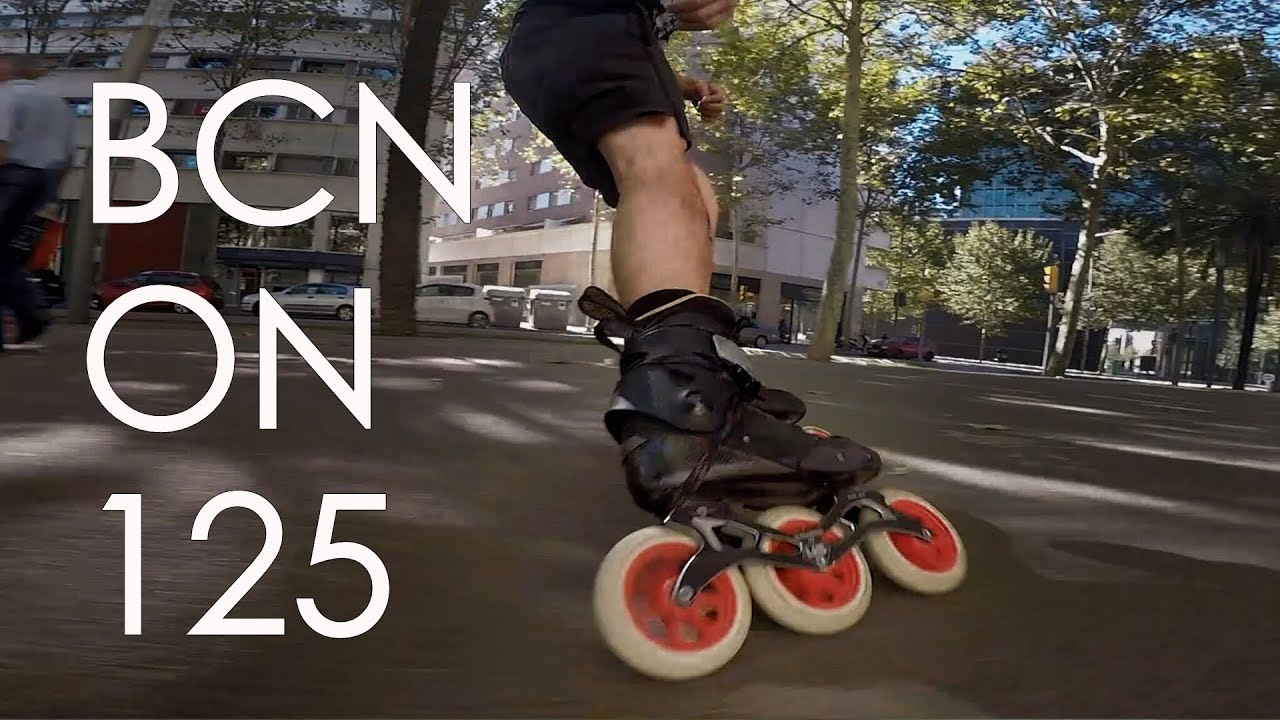 TRISKATES FREESKATING BARCELONA НА БОЛЬШИХ КОЛЕСАХ - FEAT MINH LE HEMMER // VLOG35