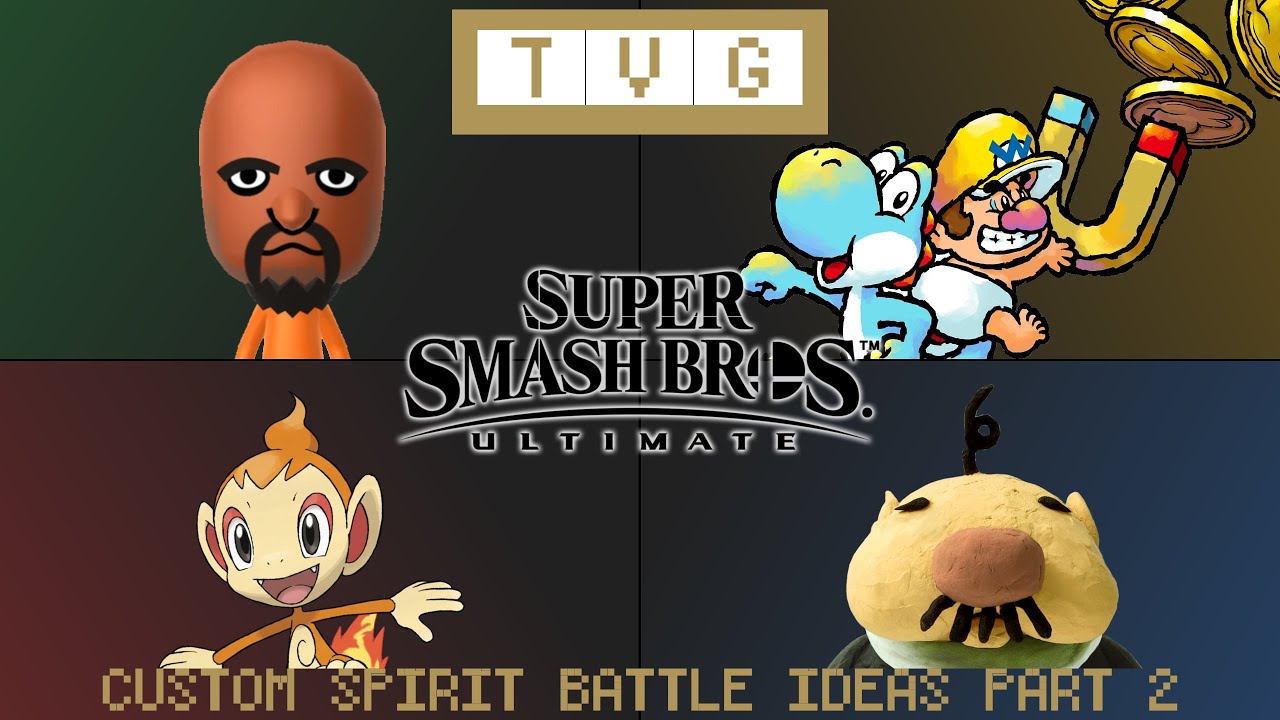 Super Smash Bros Ultimate: Custom Spirit Battle Ideas Compilation 2