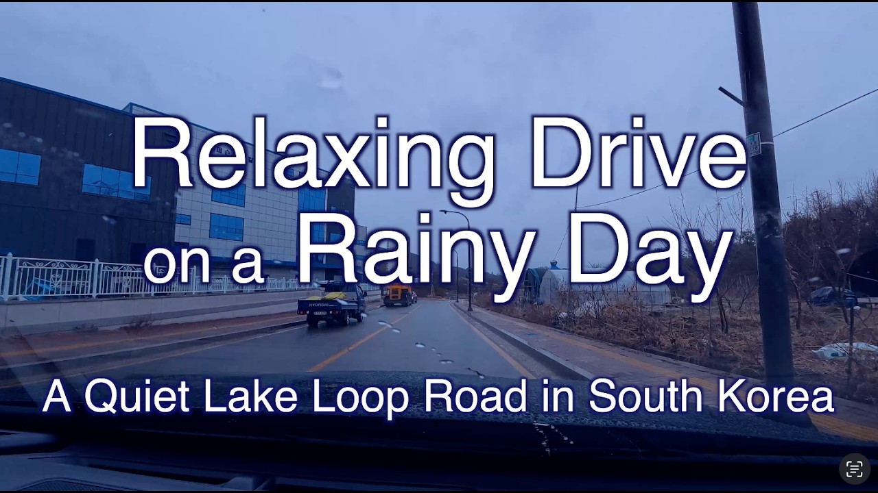 Relaxing Drive on a Rainy Day