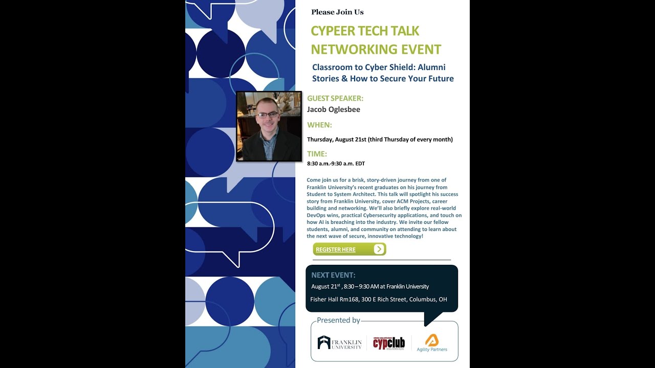 CYPEER Tech Talk & Networking Event