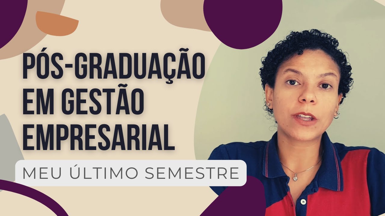 Como foi minha PÓS-GRADUAÇÃO em GESTÃO EMPRESARIAL? | Vale a pena para aplicar no esporte?