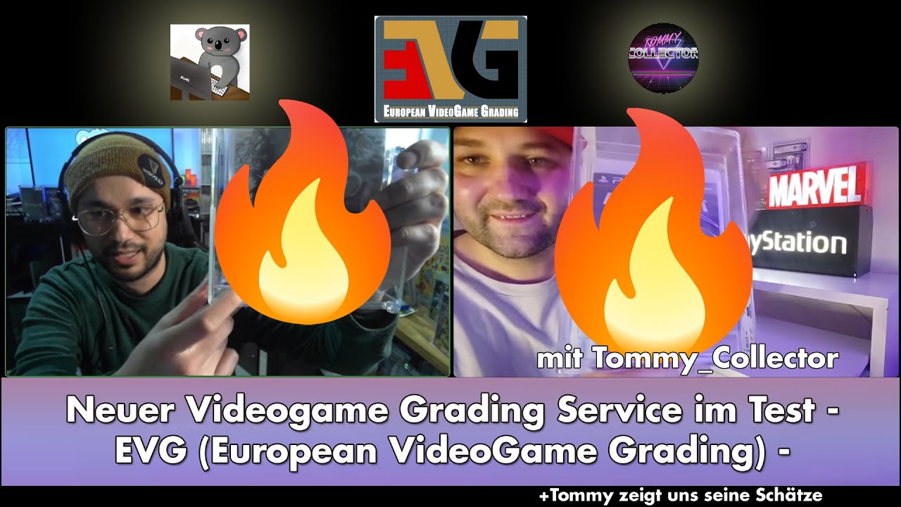 Neuer Videogame Grading Service im Test - EVG (European Videogame Grading) - mit Tommy_Collector