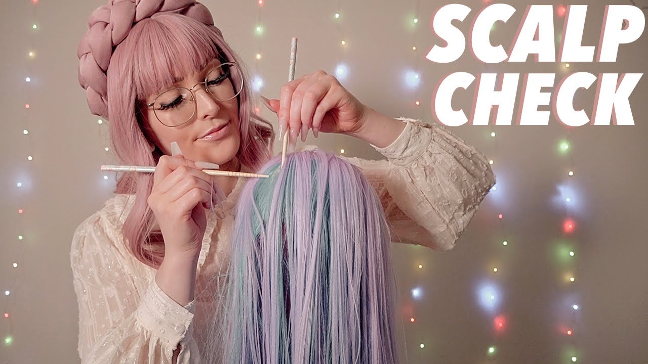 [ASMR] Scalp Check & Delicate Hair Brushing + Shampoo (JP/ENG)