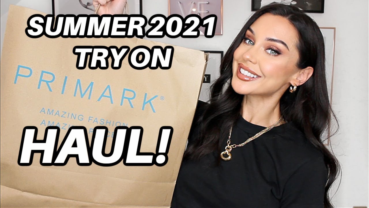 SUMMER PRIMARK TRY ON HAUL JUNE 2021 | KatesBeautyStation