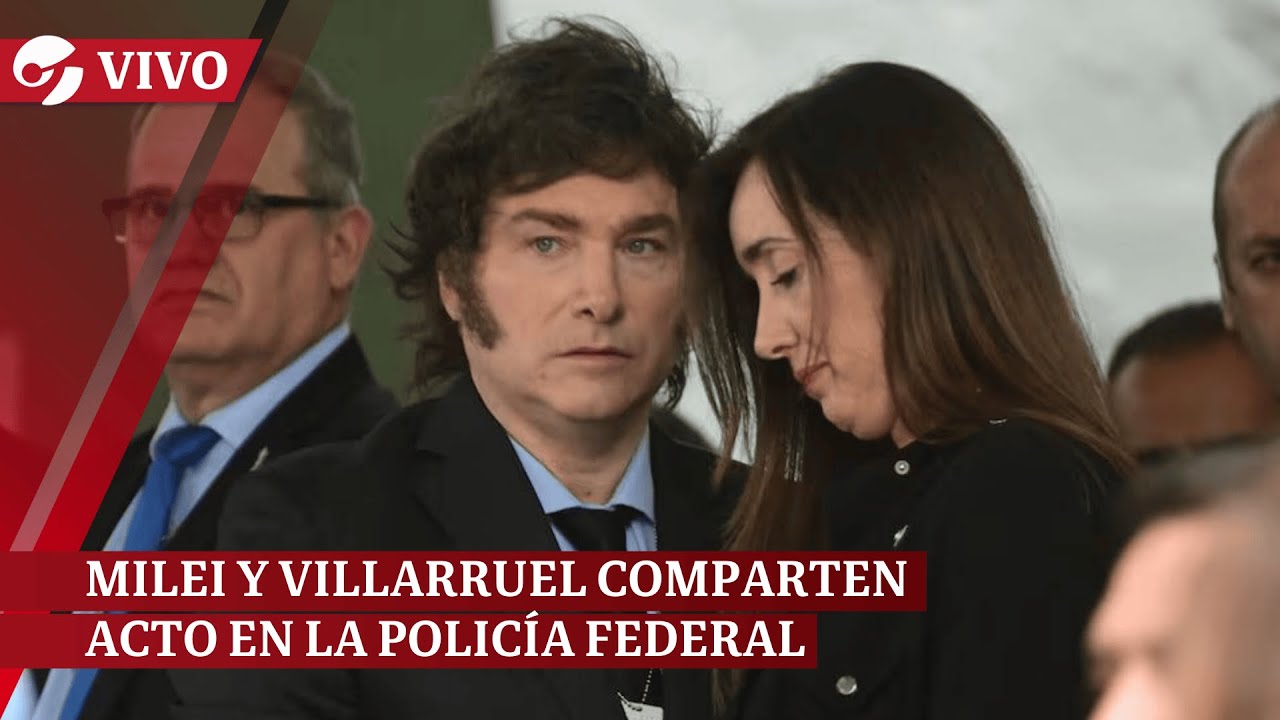 EN VIVO: Habla JAVIER MILEI en un DESFILE de la POLICÍA FEDERAL ARGENTINA