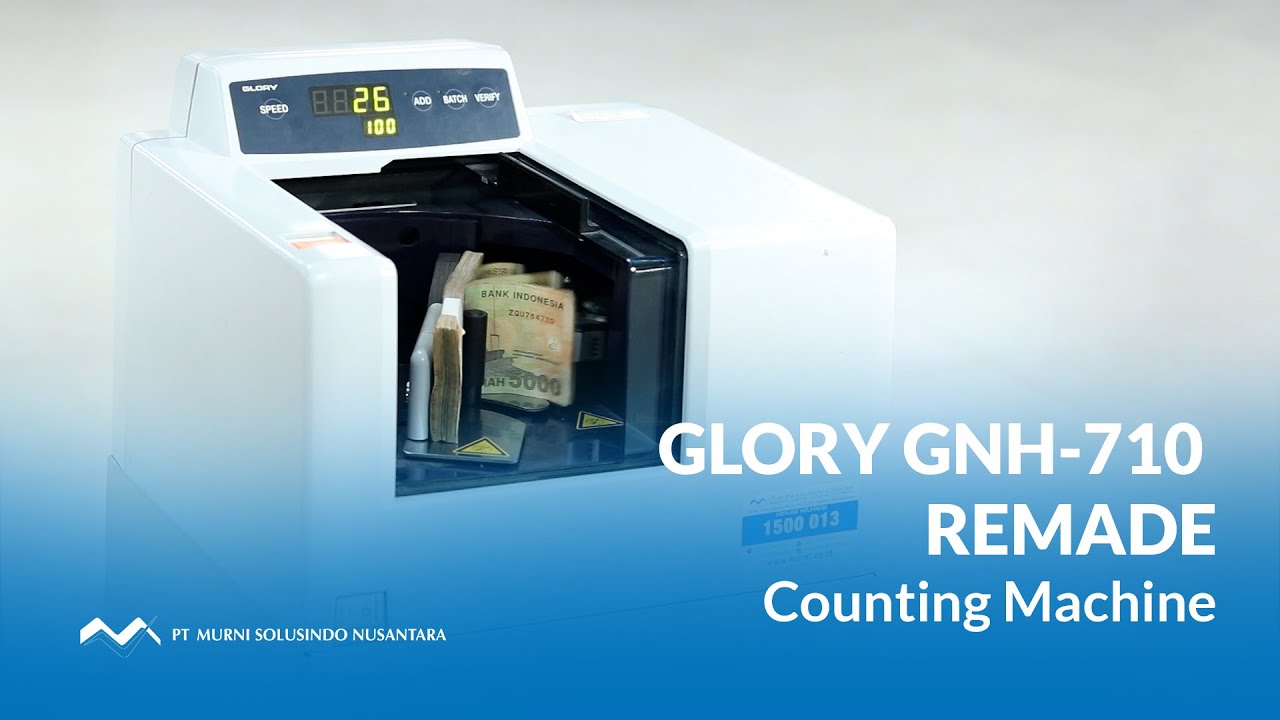 PT Murni Solusindo Nusantara | Glory Remade Counting Machine