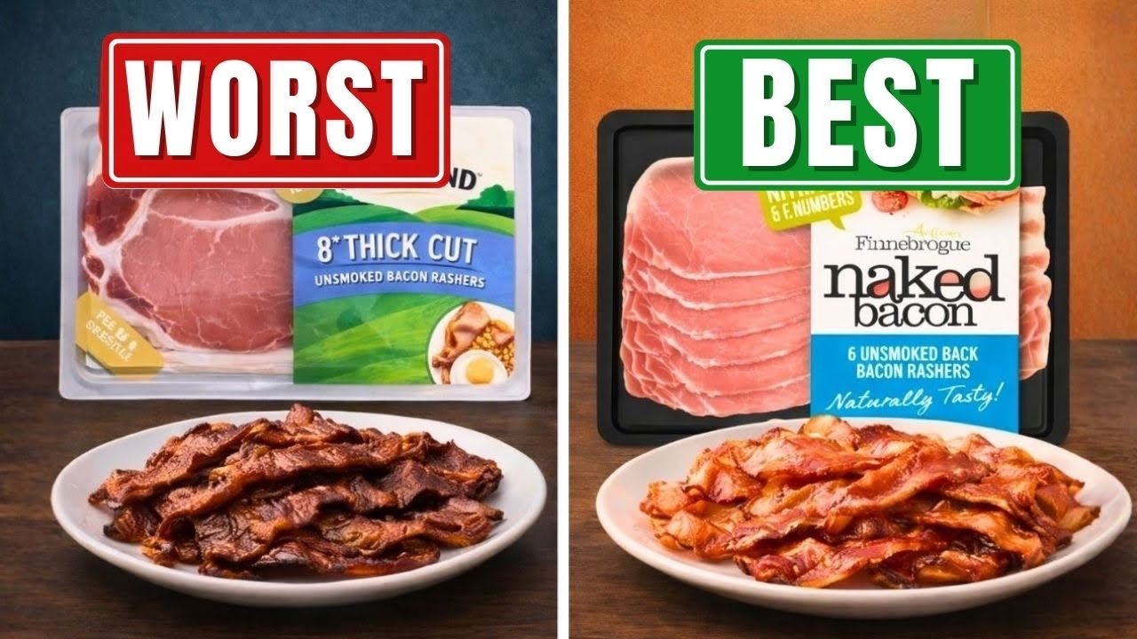 8 WORST UK Bacon Brands Full of Water and Additives (And 2 That Are Pure Meat)