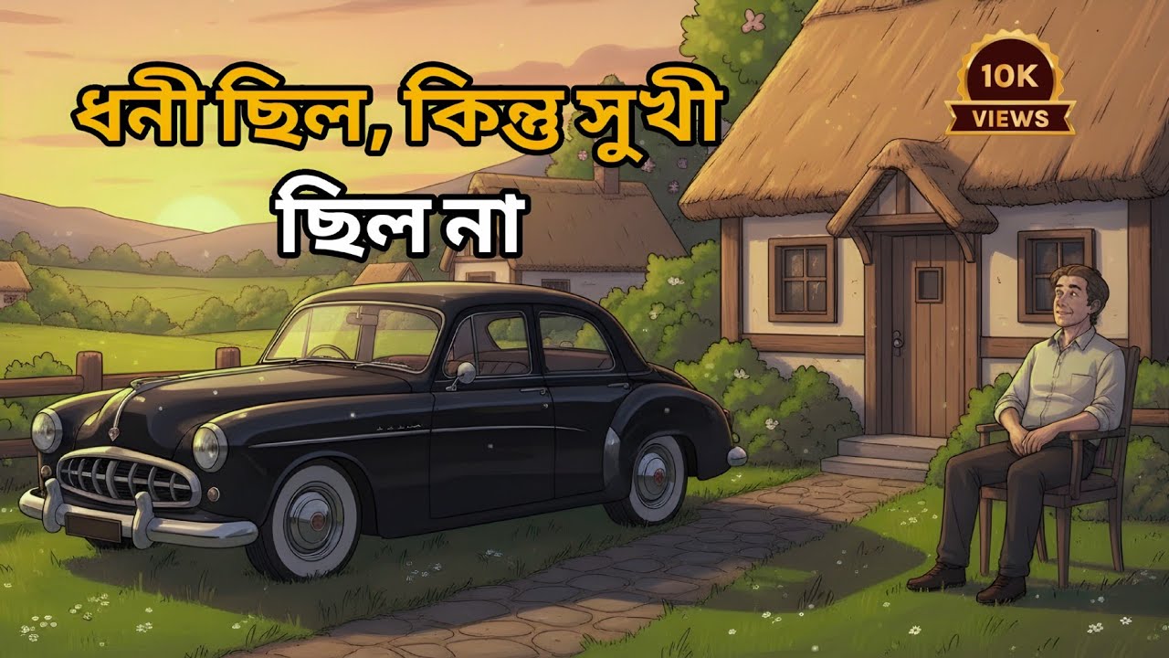 ধনী ছিল, কিন্তু সুখী ছিল না | Dhoni chilo, kintu sukhi chilo na | Emotional Moral Story