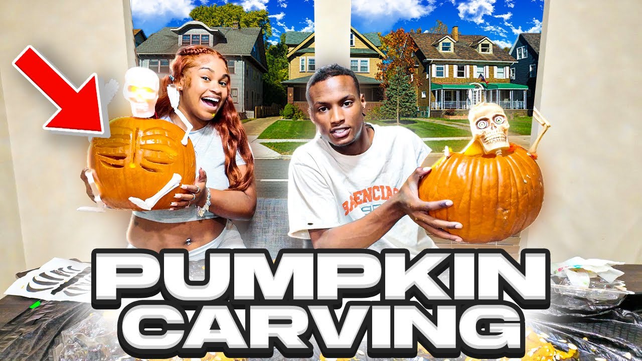Pumpkin Carving With My Boo🎃
