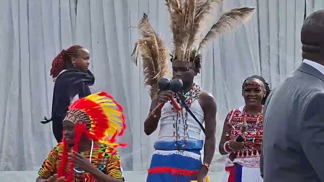 ZamaLeo Afrique Mijikenda culture dance at the PDF Festival 2026- Uhuru Park - Nairobi - Part II