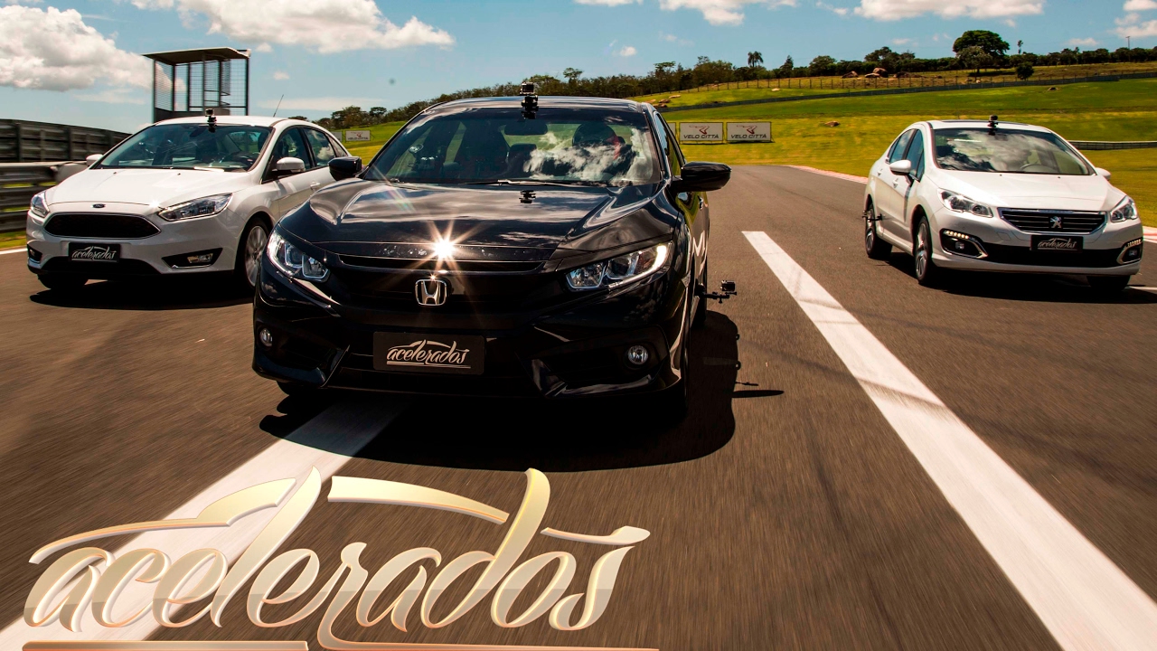 FORD FOCUS x HONDA CIVIC x PEUGEOT 408 – VR C/ BARRICHELLO #90 | ACELERADOS (ENGLISH SUBTITLES)