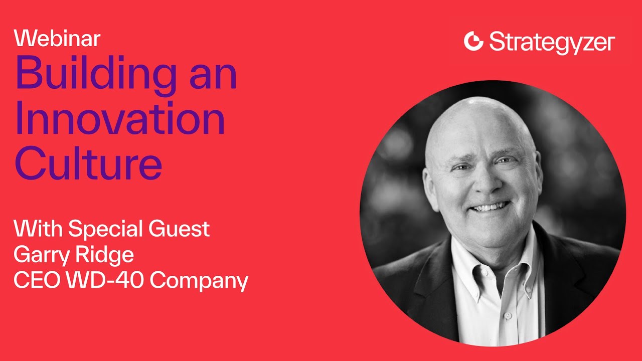 Building an Innovation Culture with Garry Ridge - CEO, WD40 Company