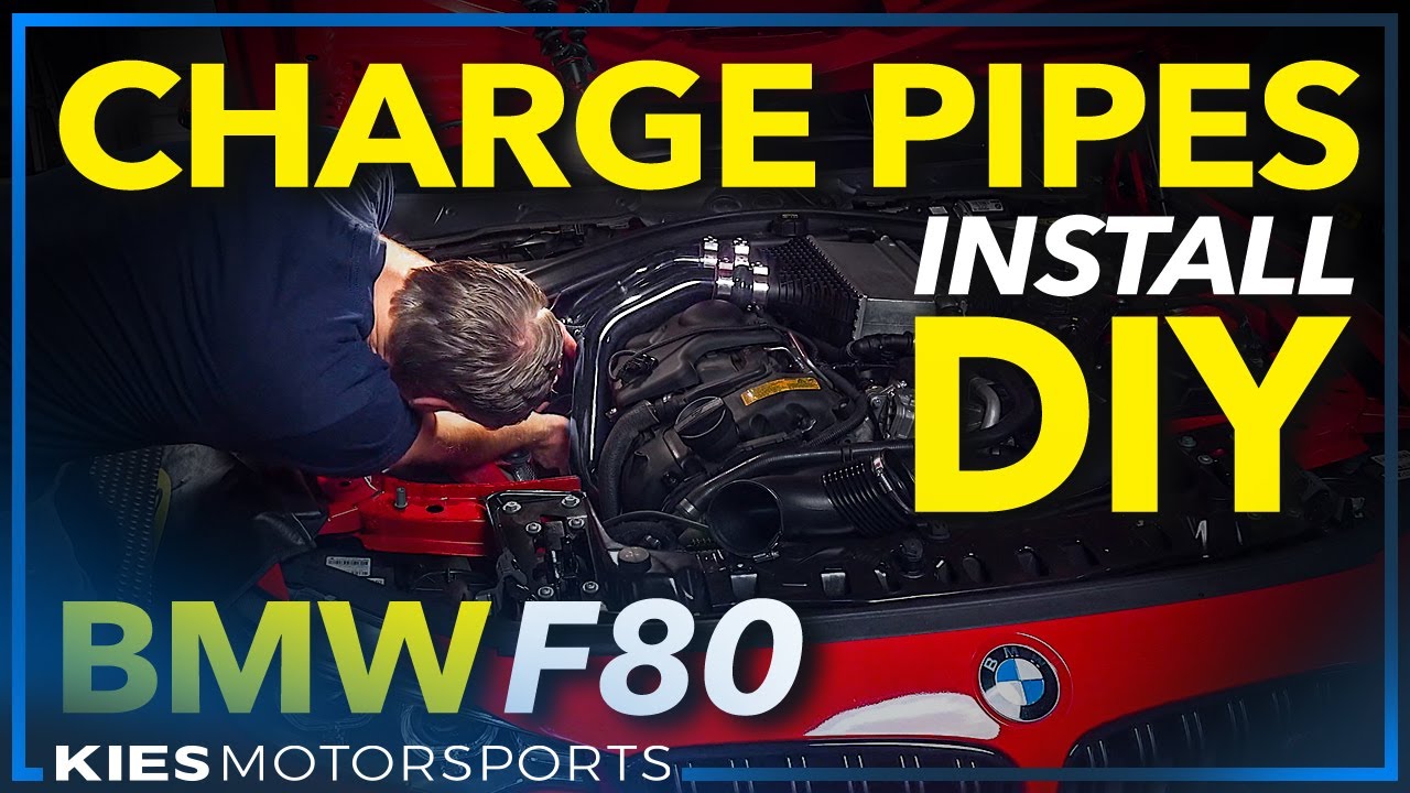 How to install EVOLUTION RACEWERKS Charge Pipes in an F80 M3! (Also works in F87 M2C and F82 M4)