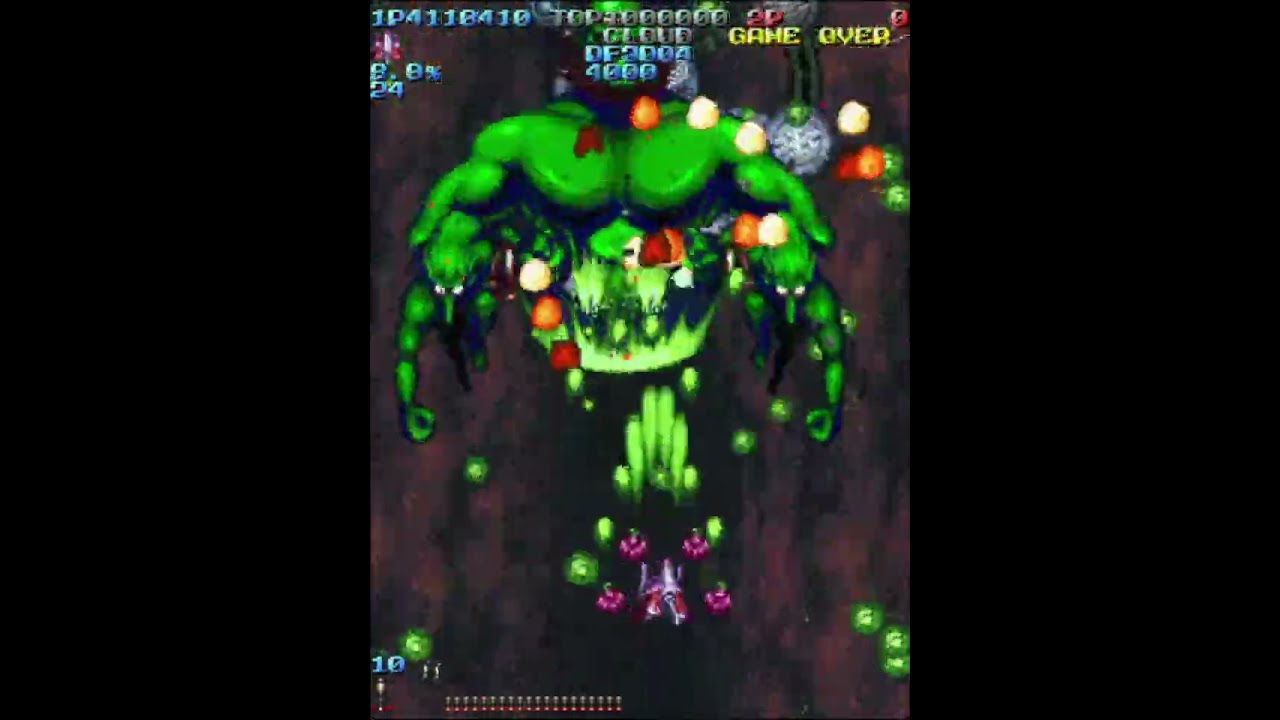 Battle Garegga 1cc as Chitta ABC, with subtitle commentary