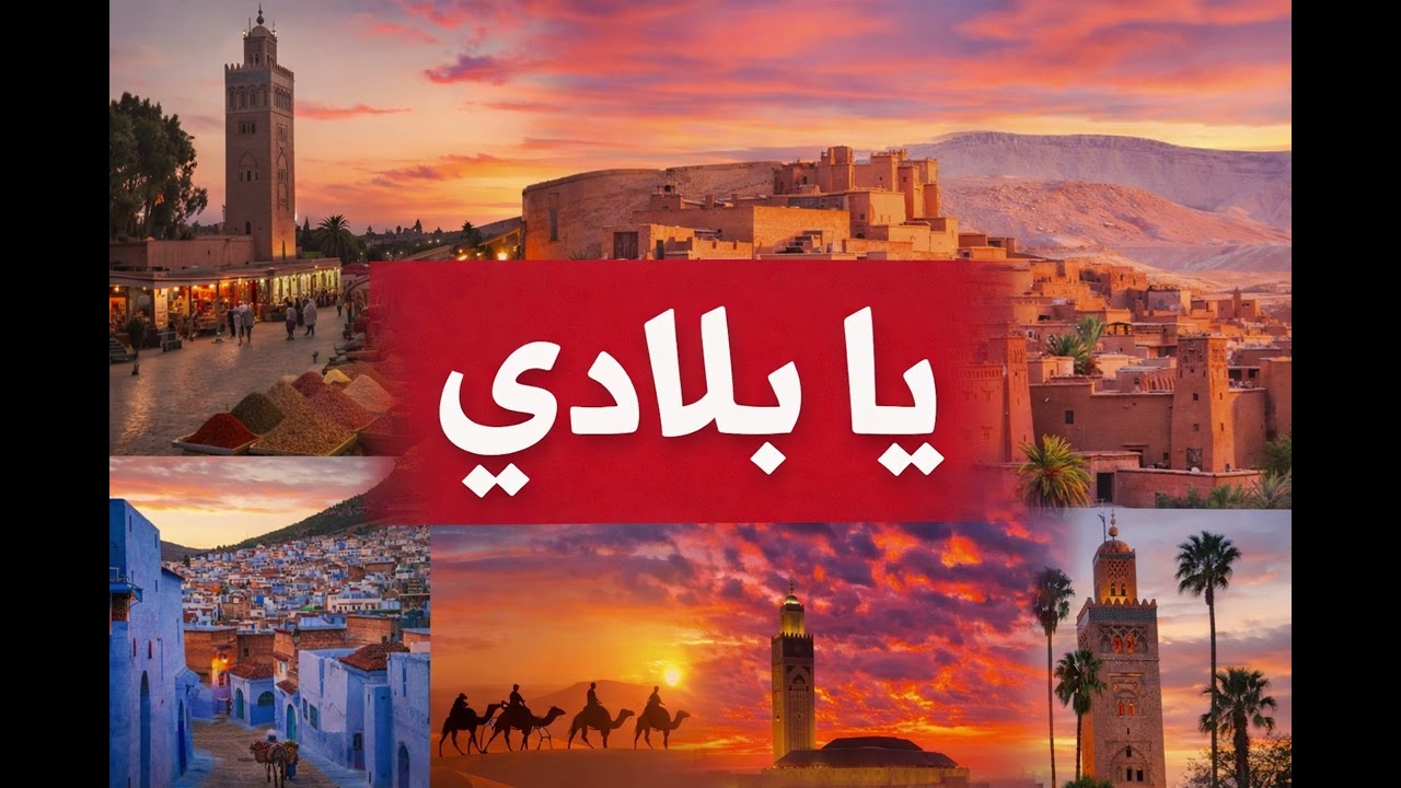 👉 يا بلادي عيشي 🇲🇦 | تحية وطنية خالدة