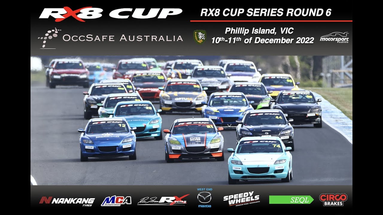RX8 CUP SERIES - ROUND 6 PHILLIP ISLAND 2022