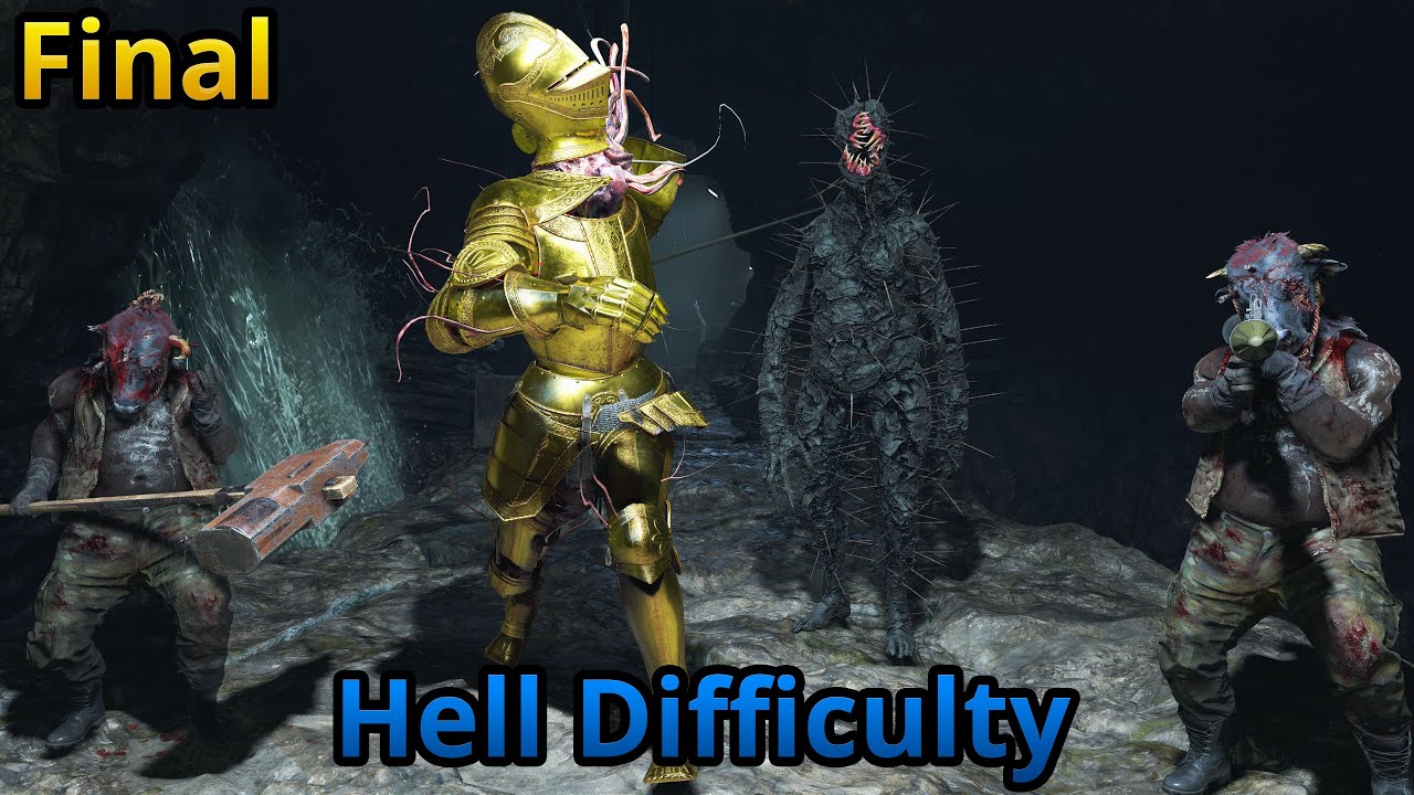 Resident Evil 4 Remake Separate Ways Hell Difficulty Challenge Final Chapter