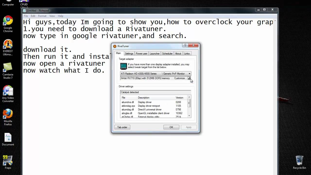 How to overclock HD4350