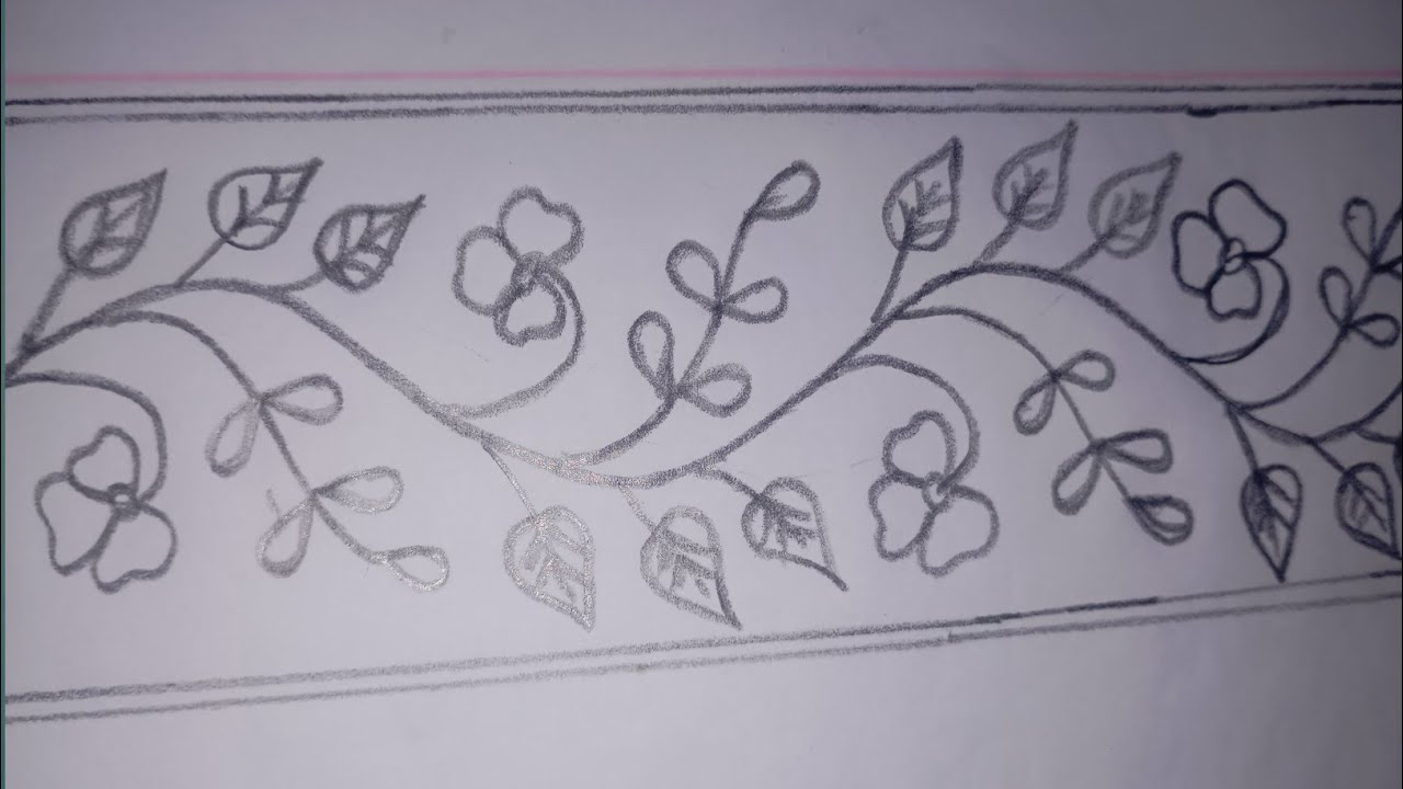 Beautiful lota drawing /easy nakshi kantha lota design. 