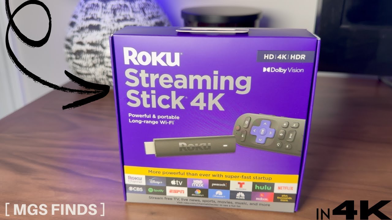 Unboxing My New Roku Streaming Stick 4K! Setup, First Impressions + Satisfying Peel 🎬✨