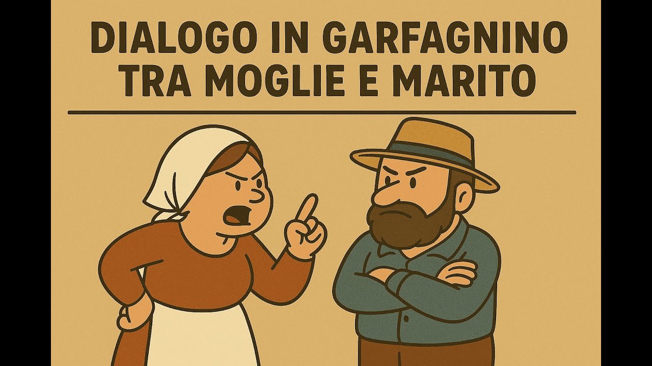 Dialogo in garfagnino tra moglie e marito