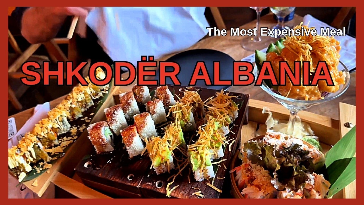 A Luxury Day in Shkodër Albania– Costly Meal, City Walk & Local Shops
