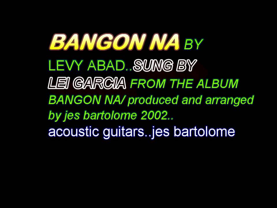 bangon na