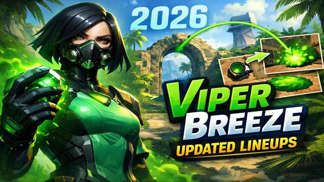 *2026 UPDATED* The BEST Viper lineups on BREEZE!