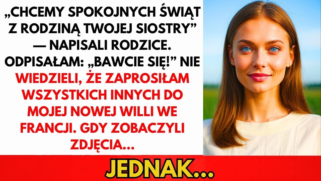 Rodzice  „Nie Przychodź Na Święta — Potrzebujemy Przestrzeni ” Potem Żałowali…