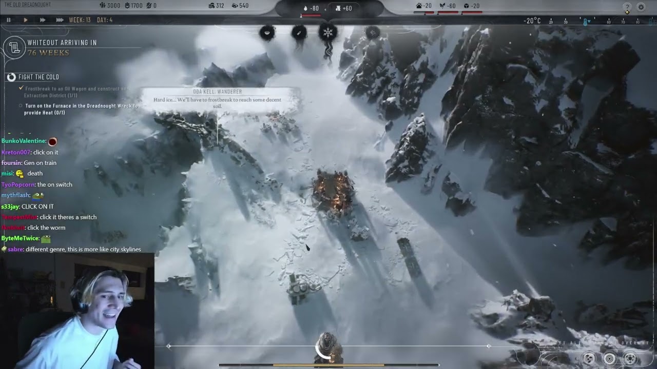 xQc Plays Frostpunk 2