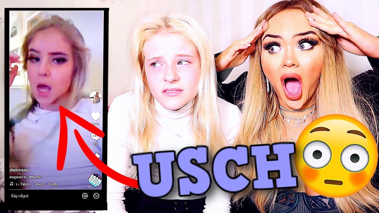 REAGERAR PÅ ELVIRAS GAMLA TIKTOKS
