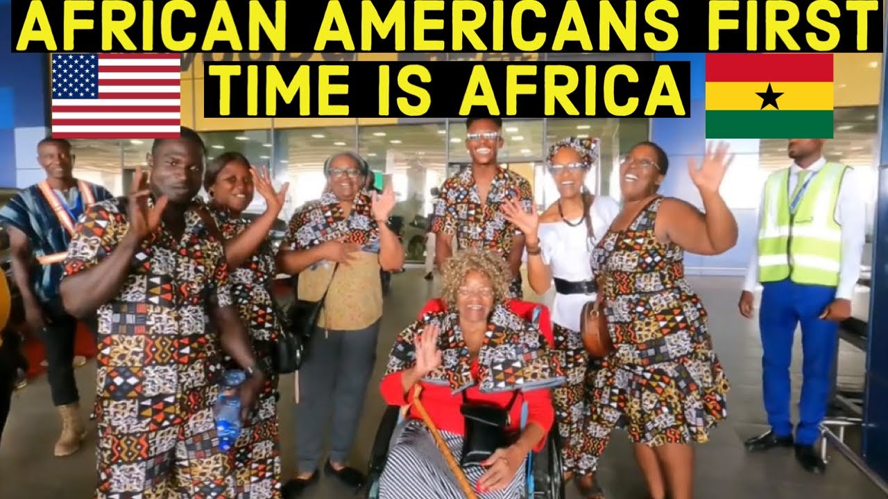 BLACK AMERICAN FAMILY VISITED GHANA FOR THE FIRST TIME | AFRICAN DIASPORA TRANSITION