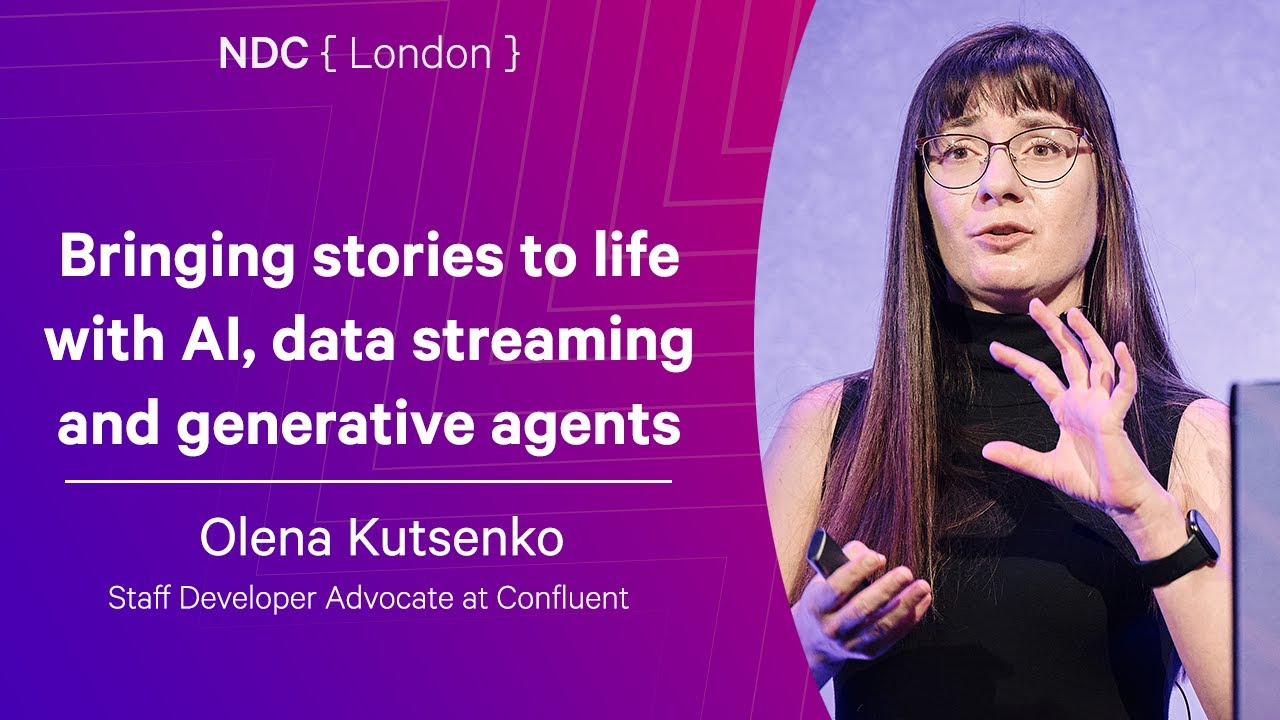 Bringing stories to life with AI, data streaming and generative agents - Olena Kutsenko