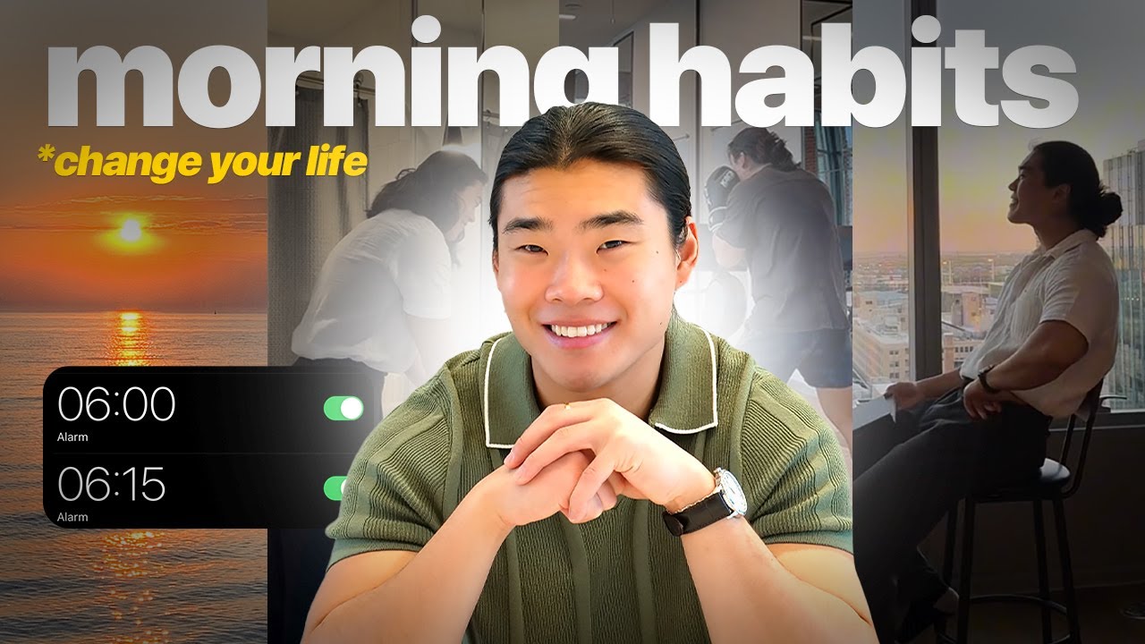 EASY Morning Habits THAT WILL CHANGE YOUR LIFE FOREVER - limitless energy!