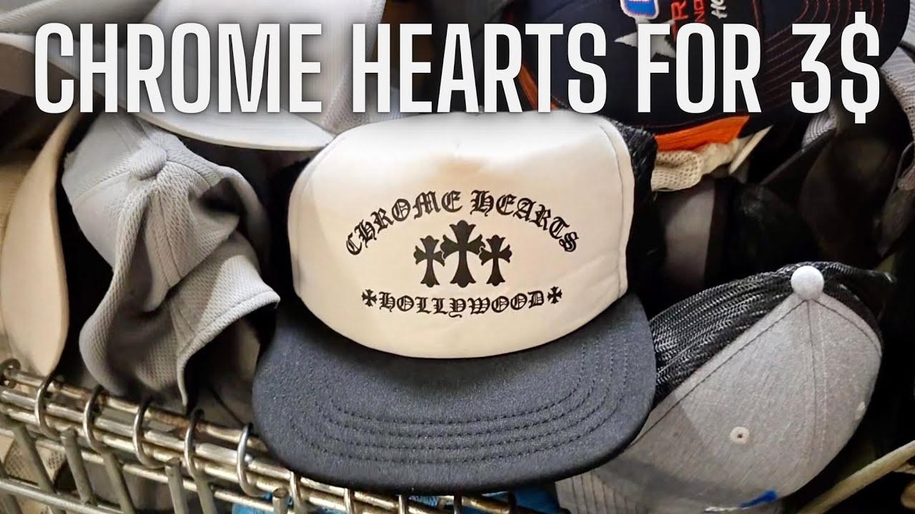 Texas State Surplus, REAL Chrome Hearts FOUND for 3 DOLLARS 😱 Austin Texas Thrift Shopping 