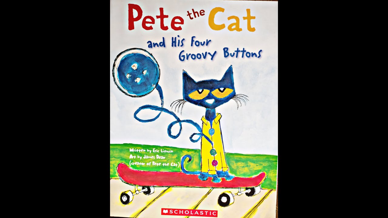 Ms.DeeReads - Pete the Cat and His Four Groovy Buttons by Eric Litwin (Children's Books Narrated)