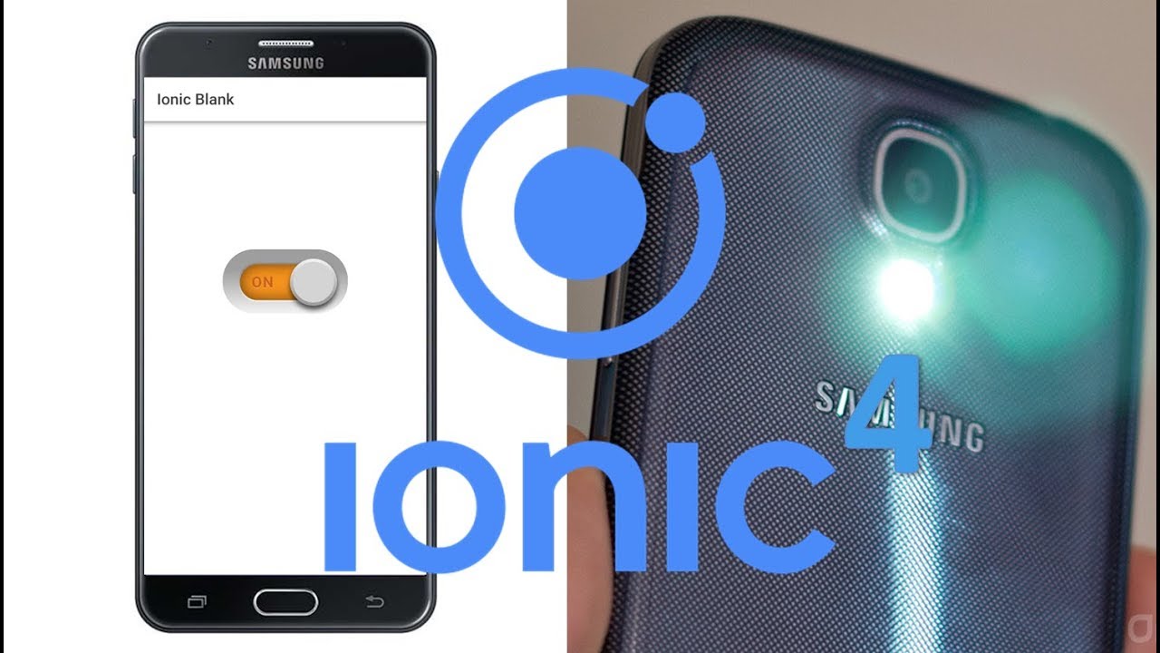 Ionic 4 en espa&ntilde;ol : App Linterna, curso practico desde 0
