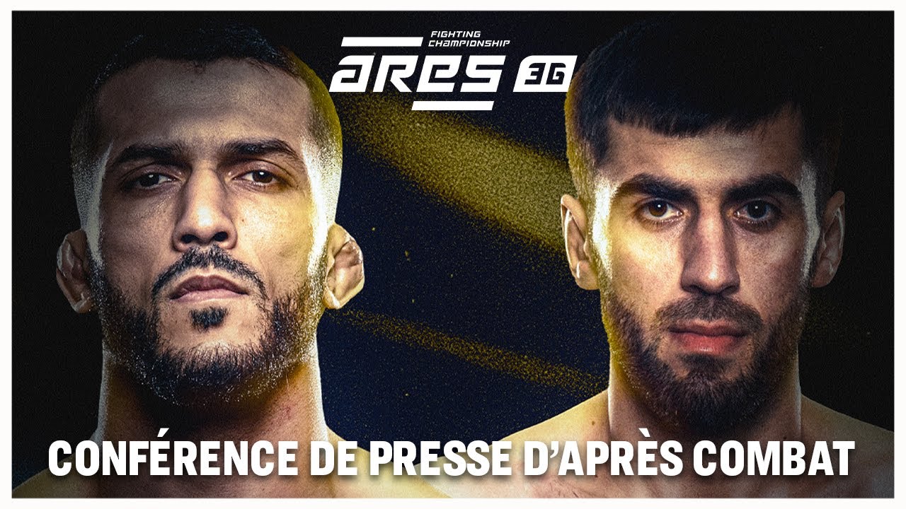 ARES 36 : La conférence de presse d'après combat