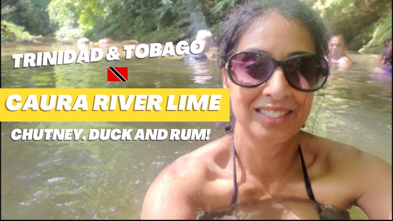 An Authentic Caura River Lime in Trinidad & Tobago with Queen of Curry Duck