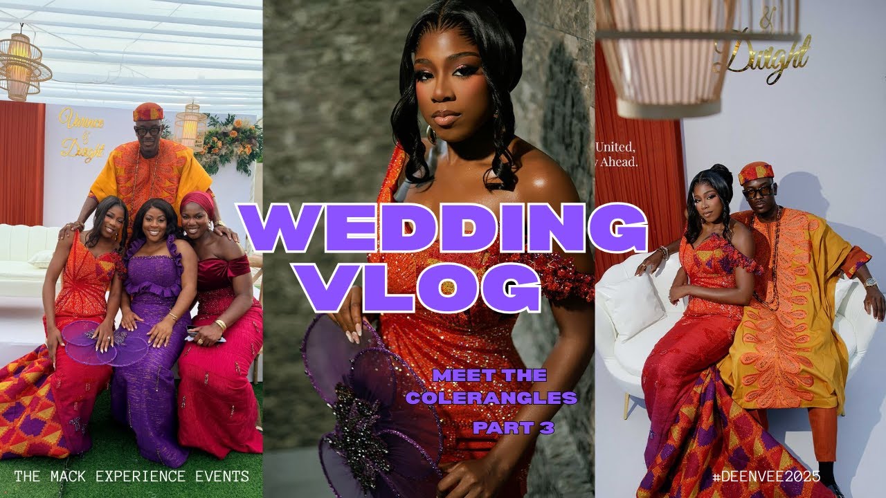 GHANA TRADITIONAL WEDDING| THE WEDDING SERIES PART 3, TRAD CEREMONY, VENDOR STRESS & MORE