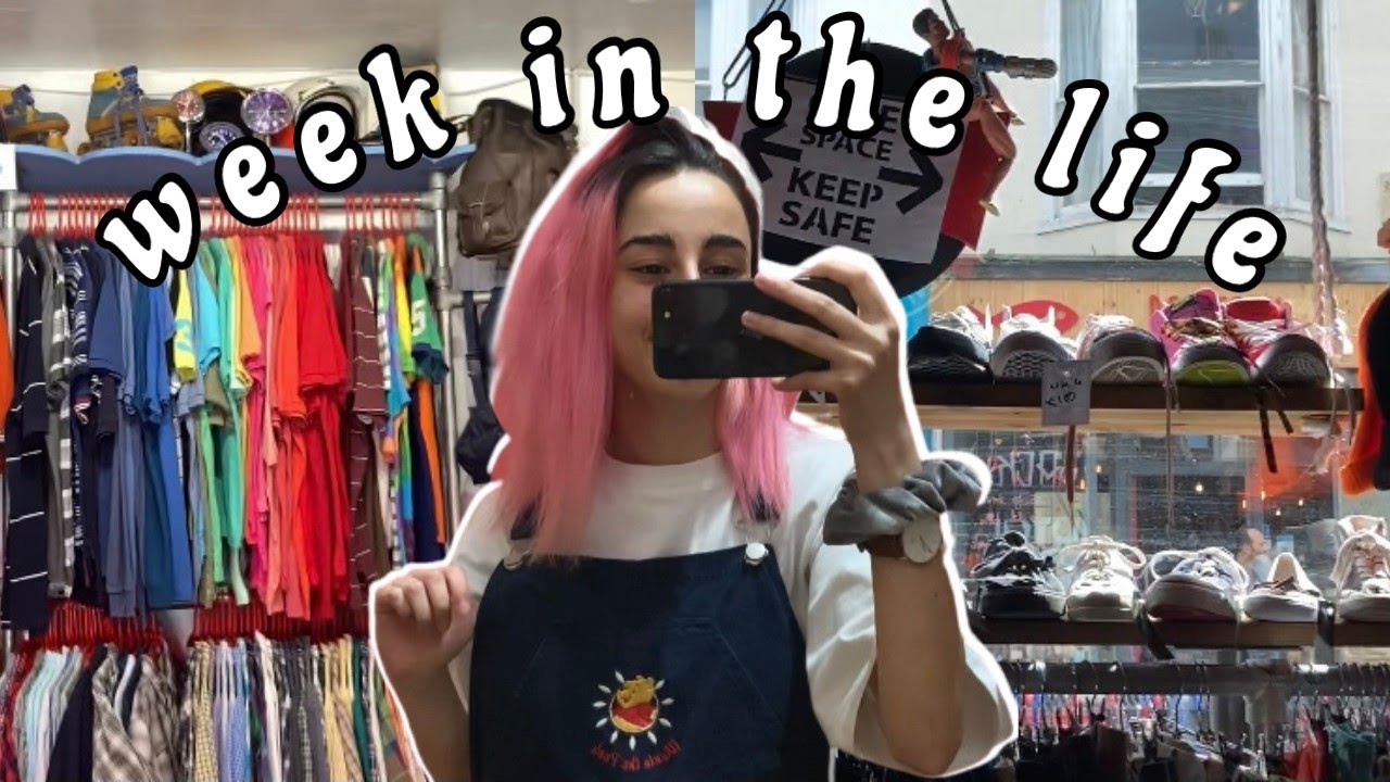 a week in my life in Brighton | uni, thrifting and evenings out
